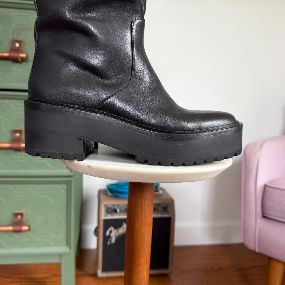 Loeffler Randall Carlee Tall Boot - Black - 7 - EUC - Picture 6 of 13
